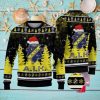 Cleveland Browns NFL Rugby Gloves Pattern Knitted Ugly Christmas Black Sweater