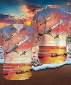 AIM 9 Sidewinder Missile Hawaiian Shirt