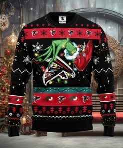 Atlanta Falcons Grinch Christmas Ugly Sweater