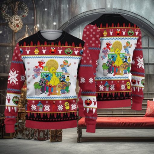 Sesame Street Christmas Ugly Sweater