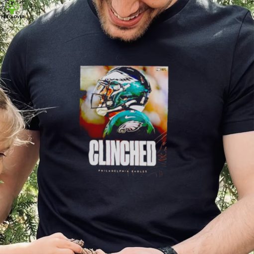 AJ Brown Clinched The Philadelphia Eagles hoodie, sweater, longsleeve, shirt v-neck, t-shirt