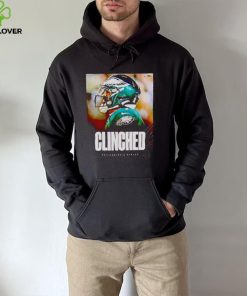 AJ Brown Clinched The Philadelphia Eagles hoodie, sweater, longsleeve, shirt v-neck, t-shirt