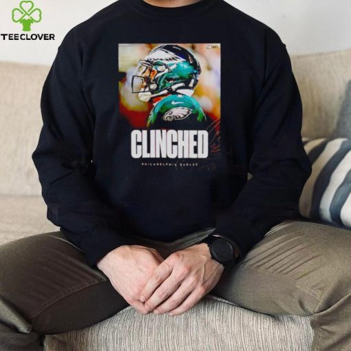 AJ Brown Clinched The Philadelphia Eagles hoodie, sweater, longsleeve, shirt v-neck, t-shirt