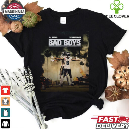 AJ Brown Devonta Smith Bad Boys Philadelphia Eagles T Shirt