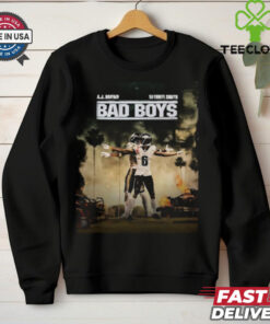 AJ Brown Devonta Smith Bad Boys Philadelphia Eagles T Shirt