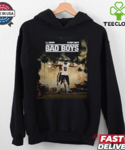 AJ Brown Devonta Smith Bad Boys Philadelphia Eagles T Shirt