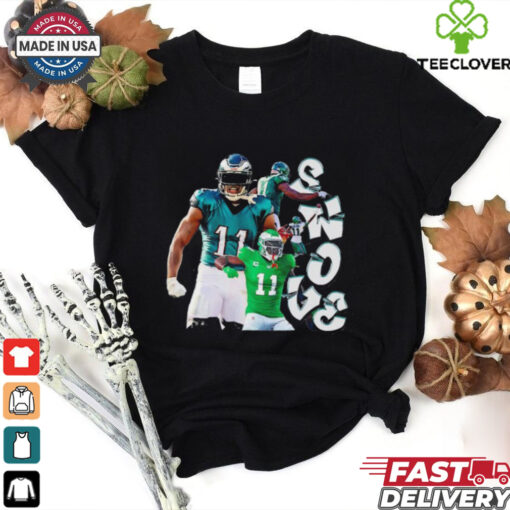 AJ Brown swole action Philadelphia Eagles shirt