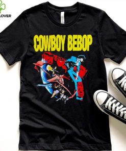 AJ Mendez Wearing Cowboy Bebop Red And Blue T Shirt 1 AJ Mendez Wearing Cowboy Bebop Red And Blue T Shirt