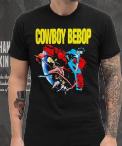 AJ Mendez Wearing Cowboy Bebop Red And Blue T Shirt 3 AJ Mendez Wearing Cowboy Bebop Red And Blue T Shirt