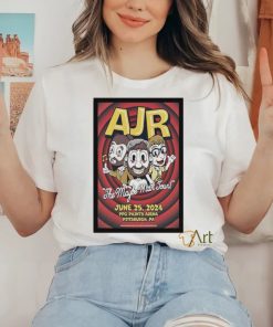 AJR Jun 25 2024 PPG Paints Arena in Pittsburgh PA Poster Shirt