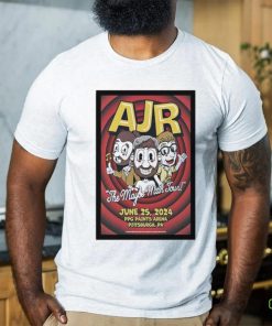 AJR Jun 25 2024 PPG Paints Arena in Pittsburgh PA Poster Shirt