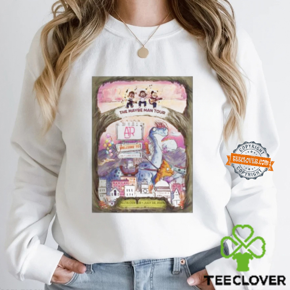 AJR The Maybe Man Tour 2024 At Delta Center In Salt Lake City UT Unisex T Shirt AJR The Maybe Man Tour 2024 At Delta Center In Salt Lake City UT Unisex T Shirt