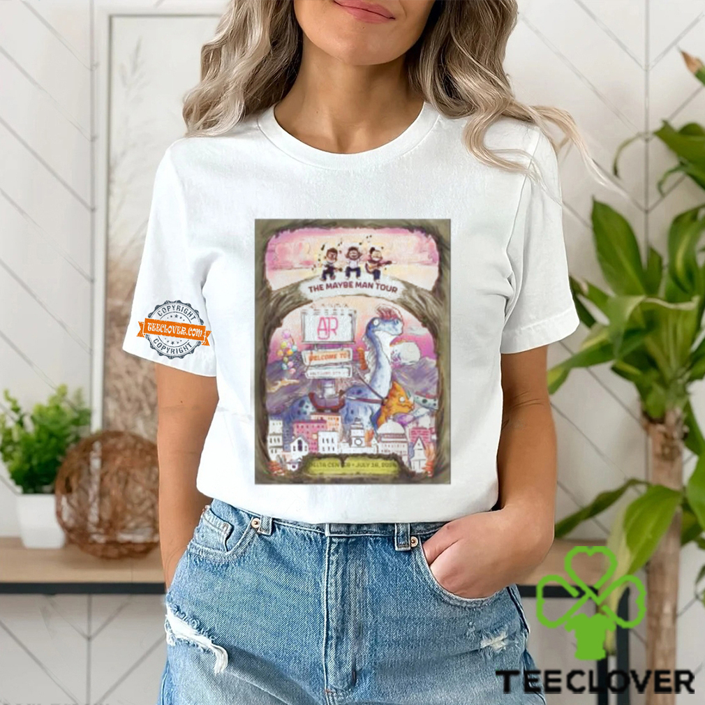 AJR The Maybe Man Tour 2024 At Delta Center In Salt Lake City UT Unisex T Shirt AJR The Maybe Man Tour 2024 At Delta Center In Salt Lake City UT Unisex T Shirt