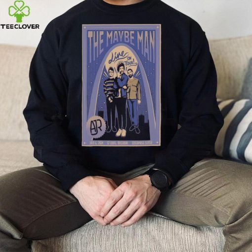 AJR The Maybe Man Tour Enterprise Center St Louis MO Jul 06 2024 Poster Shirt