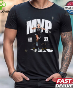 A’Ja Wilson Mvp 3X Most Valuable Player Award 2024 shirt