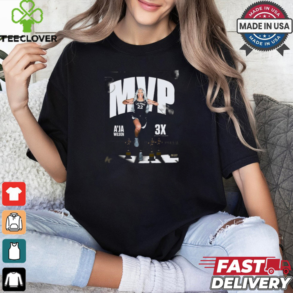 A’Ja Wilson Mvp 3X Most Valuable Player Award 2024 shirt A’Ja Wilson Mvp 3X Most Valuable Player Award 2024 shirt