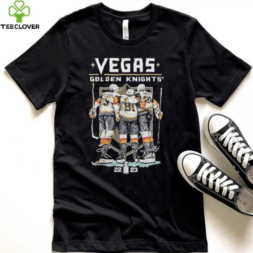 Vegas Hockey Jack Eichel Jonathan Marchessault And Shea Theodore 2023 Signatures Shirt