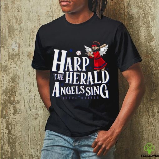 Bryce Harper Harp The Herald Angels Sing Christmas Shirt