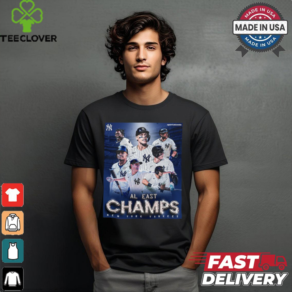 AL East Champs New York Yankees Poster Shirt AL East Champs New York Yankees Poster Shirt