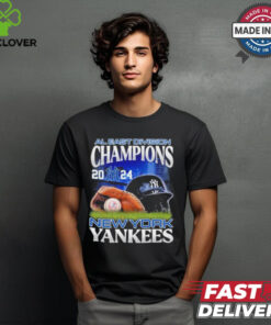 AL East Division Champions 2024 New York Yankees Retro Helmet shirt