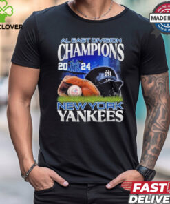 AL East Division Champions 2024 New York Yankees Retro Helmet shirt 1 AL East Division Champions 2024 New York Yankees Retro Helmet shirt