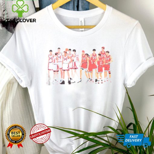 ALL STARS SLAM DUNK BASKETBALL JAPANESE ANIME MANGA SHIRT