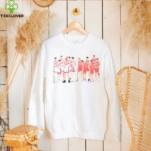 ALL STARS SLAM DUNK BASKETBALL JAPANESE ANIME MANGA SHIRT