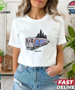 ALLCITY Adult Chicago L Train T Shirt