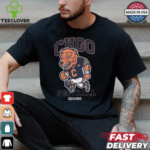 ALLCITY Adult Chicago Mascot Black T Shirt