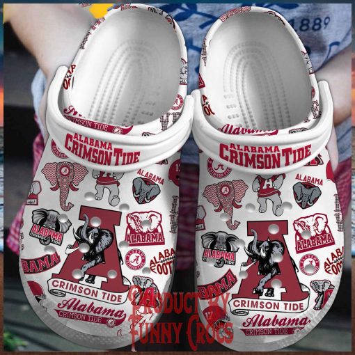 ALabama Crimson Roll Tide NCAA Crocs