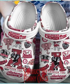 ALabama Crimson Roll Tide NCAA Crocs