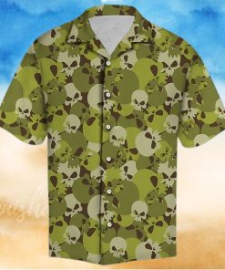 AMAZING CAMOUFLAGE OF SKULL HAWAIIAN SHIRT
