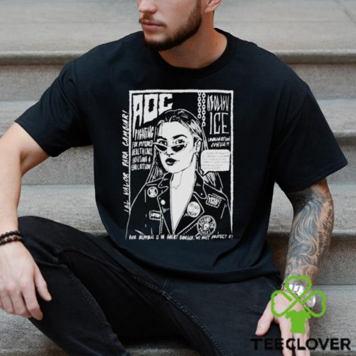 AOC The Right to Fight Zine Shirt