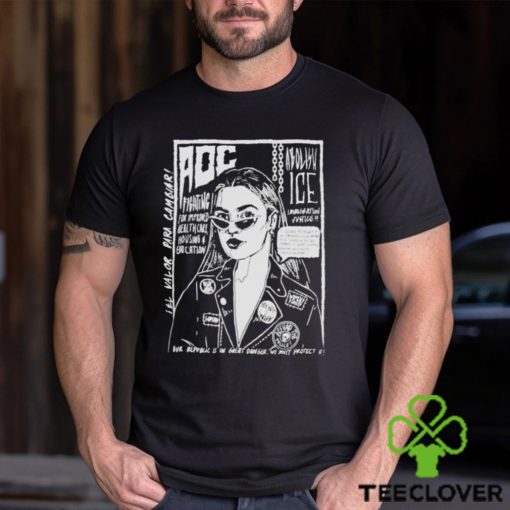 AOC The Right to Fight Zine Shirt