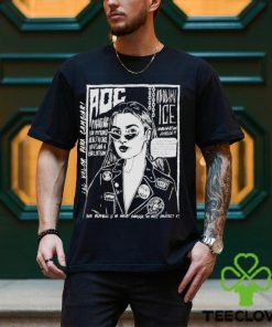 AOC The Right to Fight Zine Shirt