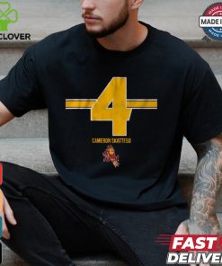 ASU Football Cameron Skattebo 4 Stripe Shirt