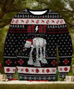 AT AT 3D Christmas Ugly Unisex Sweater