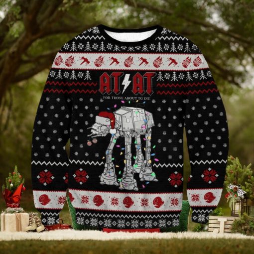 AT AT 3D Christmas Ugly Unisex Sweater