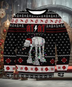 AT AT 3D Christmas Ugly Unisex Sweater