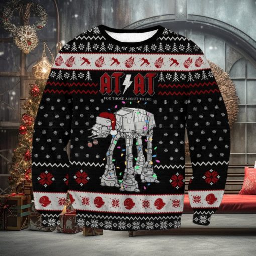 AT AT 3D Christmas Ugly Unisex Sweater