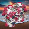 Beautiful Watercolor Octopus Seamless Pattern 3D Hawaiian Shirt