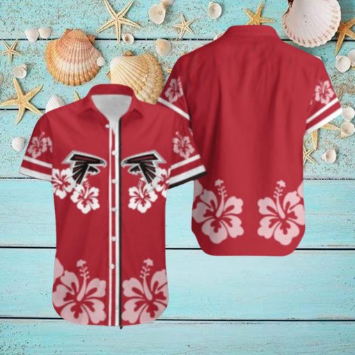 ATLANTA FALCONS HIBISCUSAND LIMITED EDITION HAWAIIAN SHIRT FOR MEN AND WOMEN