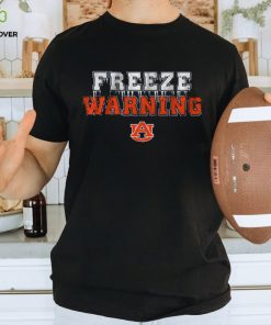 AUBURN FOOTBALL FREEZE WARNING SHIRT