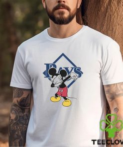 Tampa Bay Rays MLB Baseball Dabbing Mickey Disney Sports T Shirt