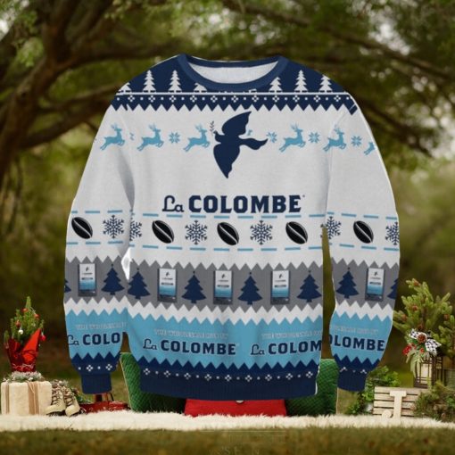 La Colombe 3D Ugly Christmas Sweater Christmas Gift