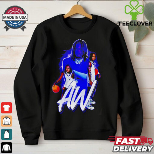 AW Carl Daughtery Jr. UC Davis Aggies men’s basketball shirt