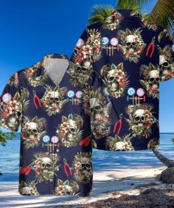 AWESOME HVAC TECH AOP POCKET HAWAIIAN SHIRT FtpwpiGcP