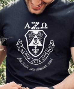 AZO Alpha Zeta Omega fall 2022 New member class logo shirt