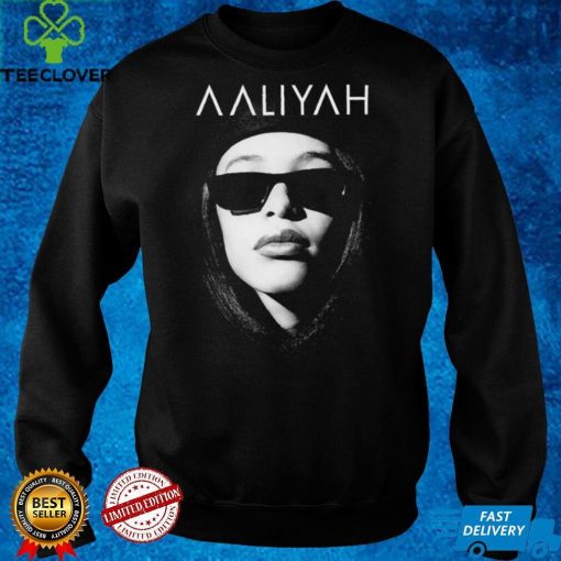 Aaliyah Black And White T Shirt