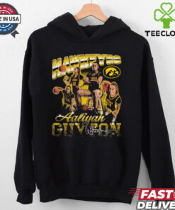Aaliyah Guyton Iowa Hawkeyes 90s Graphic Signature t shirt